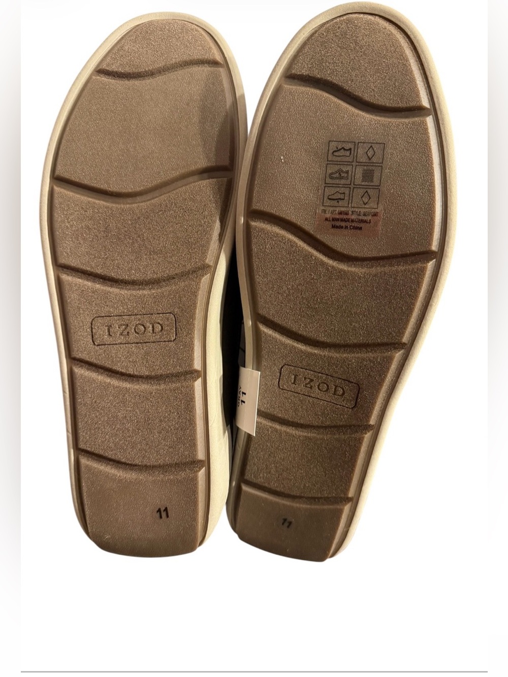 IZOD Men's Seapoint Casual Slip-On Loafers Gray 11 NWT - Picture 6 of 7